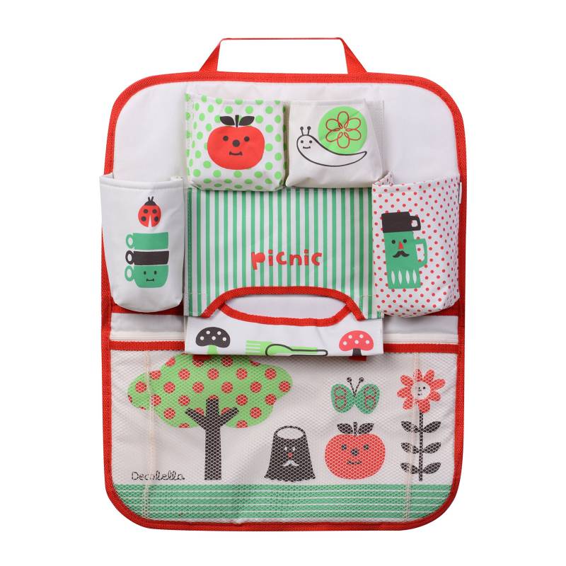 HomDSim Cartoon Autositz Zurück Organizer Aufbewahrungsbeutel Hängen Auto Organizer Taschen Tasche für Kinder Kinder von HomDSim