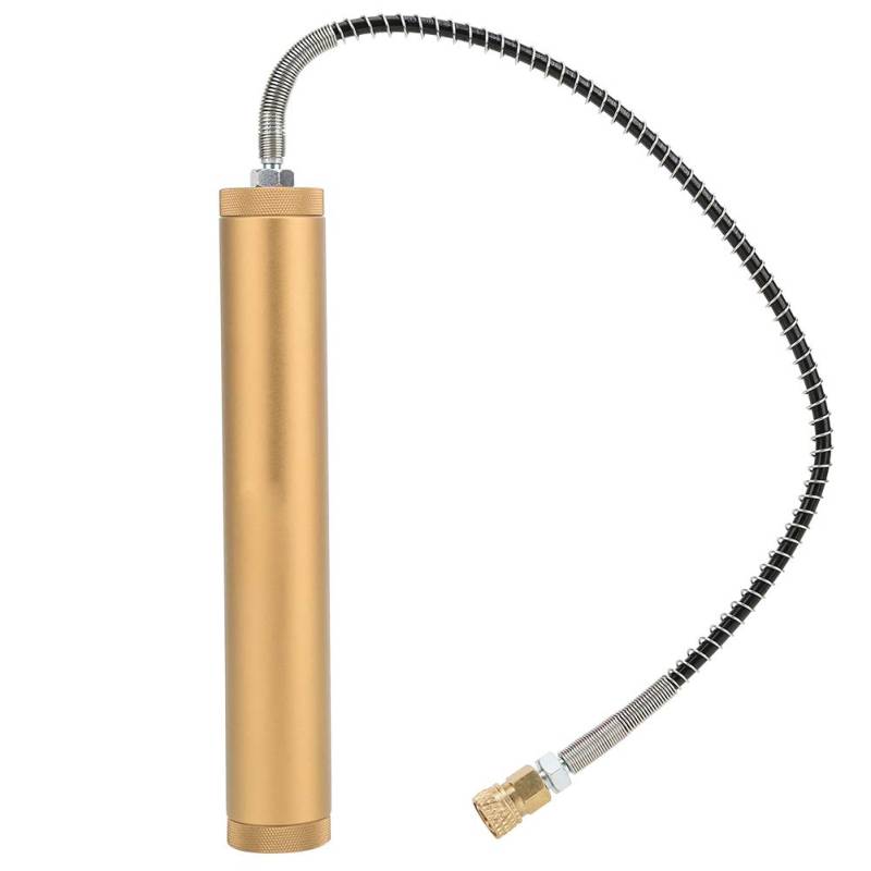 Dual Öl Wasserabscheider Hochdruck Luftpumpe Aktivkohlefilter mit Atemwegschlauch für Luftpumpe Filter Hochdruck Rot Golden von Homepatche