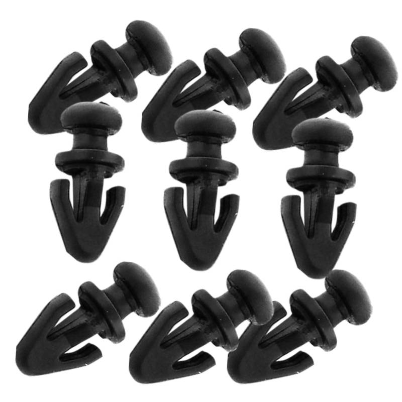 Homoyoyo 10 Türdichtung Clips Für Mondeo - Dichtungsbefestigungen Für Den Unteren Türbereich - Schwarz Passend Für Focus Und Fiesta Ideal Für Eine Perfekte Abdichtung von Homoyoyo