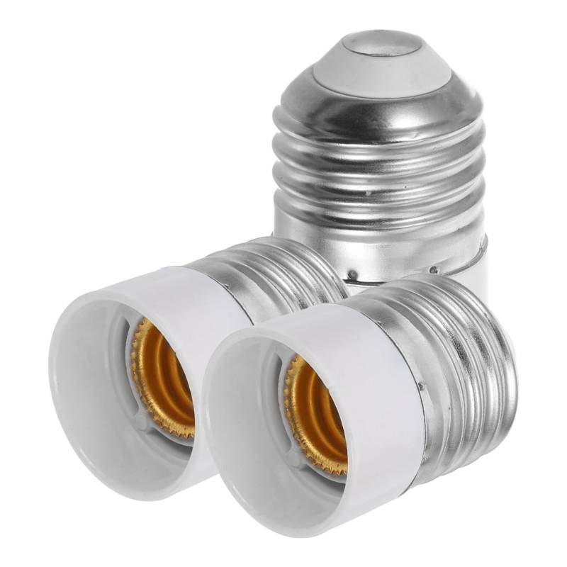 Homoyoyo 3 Stück Glühbirnensockel-Adapter Lampenfassung Konverter Für Deckenleuchte Lampensockel Konverter Lampensockel-Adapter E27 Auf E14-Adapter von Homoyoyo