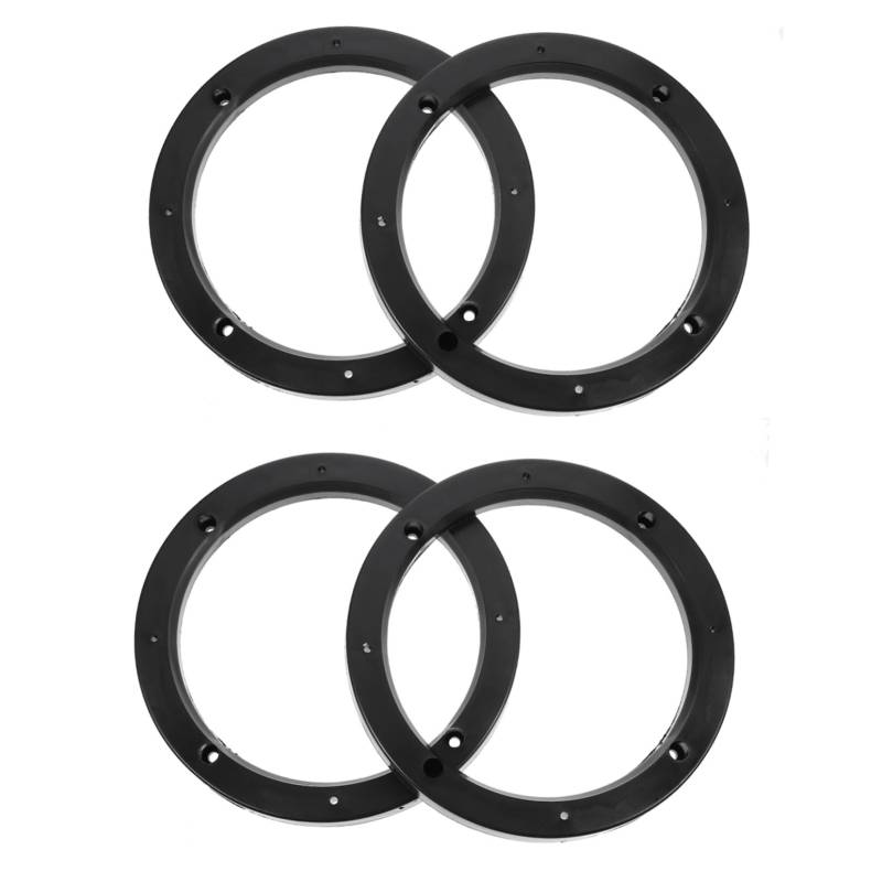 Homoyoyo Universelle Auto-Abstandshalter Für 6x9 Zoll ABS-Lautsprecher – 4 Stück Adapterring Montagehalterung & 2 Paar Kunststoff Hupendichtungen Für Fahrzeuglautsprecher Ideal Für von Homoyoyo