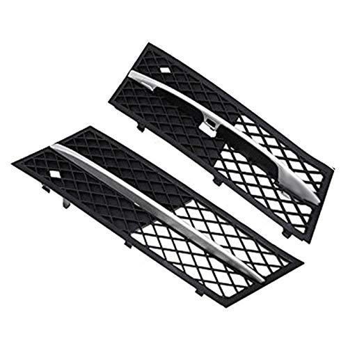 HondoKet 2 StüCke Auto Vorne Untere StoßStange Grill KüHler Grill Nebel Scheinwerfer Abdeckung für 5 Series F10 / F11 Sedan/Wagon 2010-2013 von HondoKet