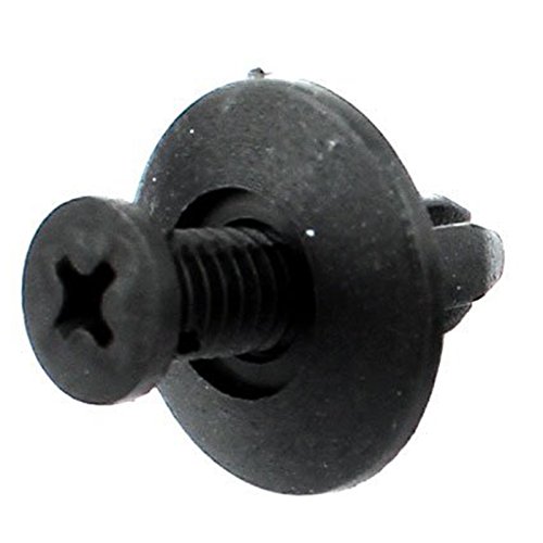 HondoKet Auto 8mm Loch Plastik Spreiznieten Stossstange Befestigung Clip 100 Stuecke de Schwarz 3 von HondoKet