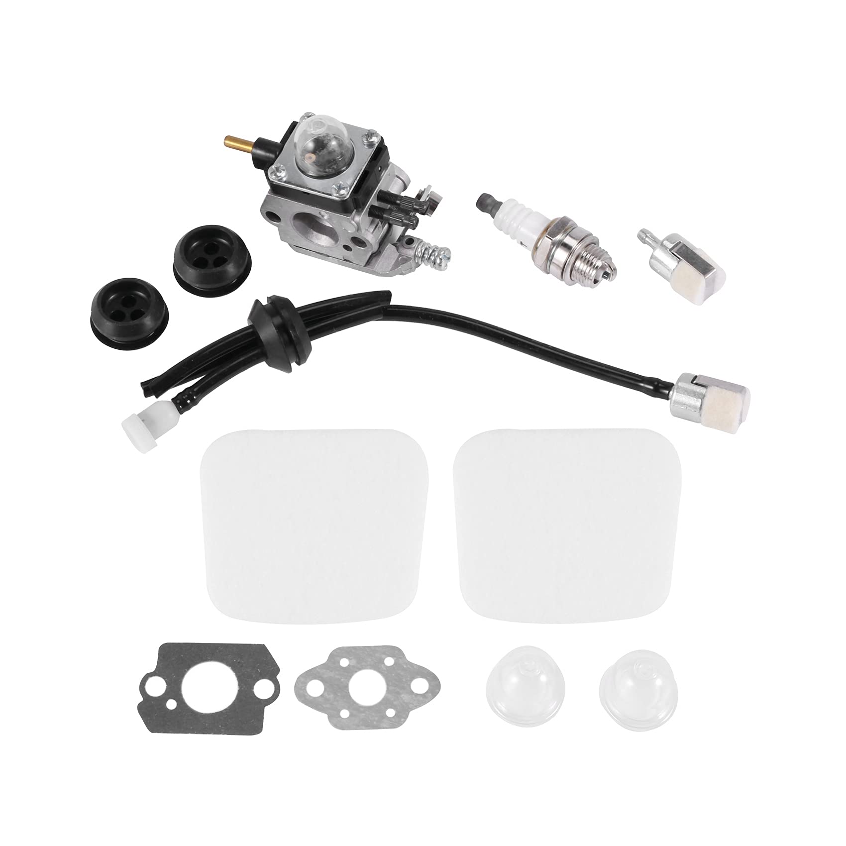 HondoKet C1U-K54A C1U-K17 Vergaser-Repower-Kit für 2-Takt- 7222 7222E 7222M 7225 7230 7234 7240 7920 7924 / Grubber von HondoKet