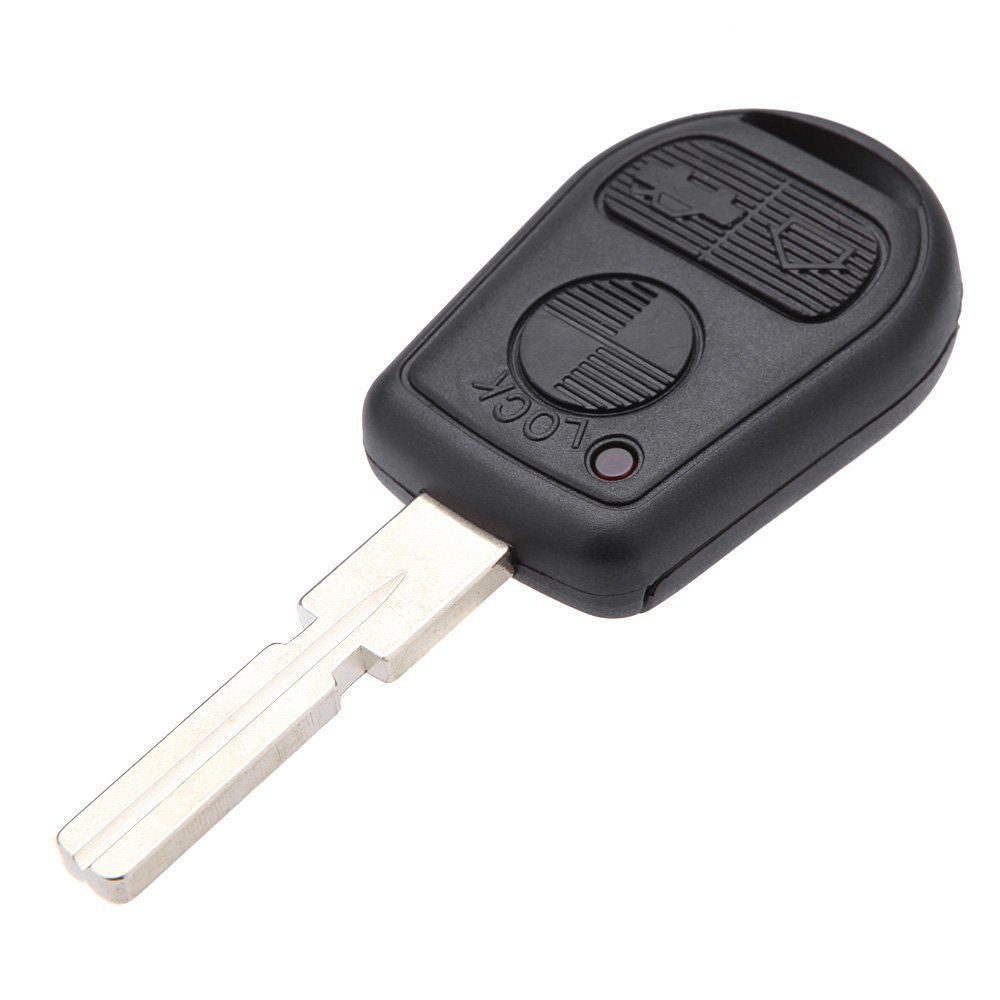 HondoKet Uncut 3 Tasten Auto Funkschlüssel Keyless Shell Case für E31 E32 E34 E36 E38 E39 E46 Z3 von HondoKet