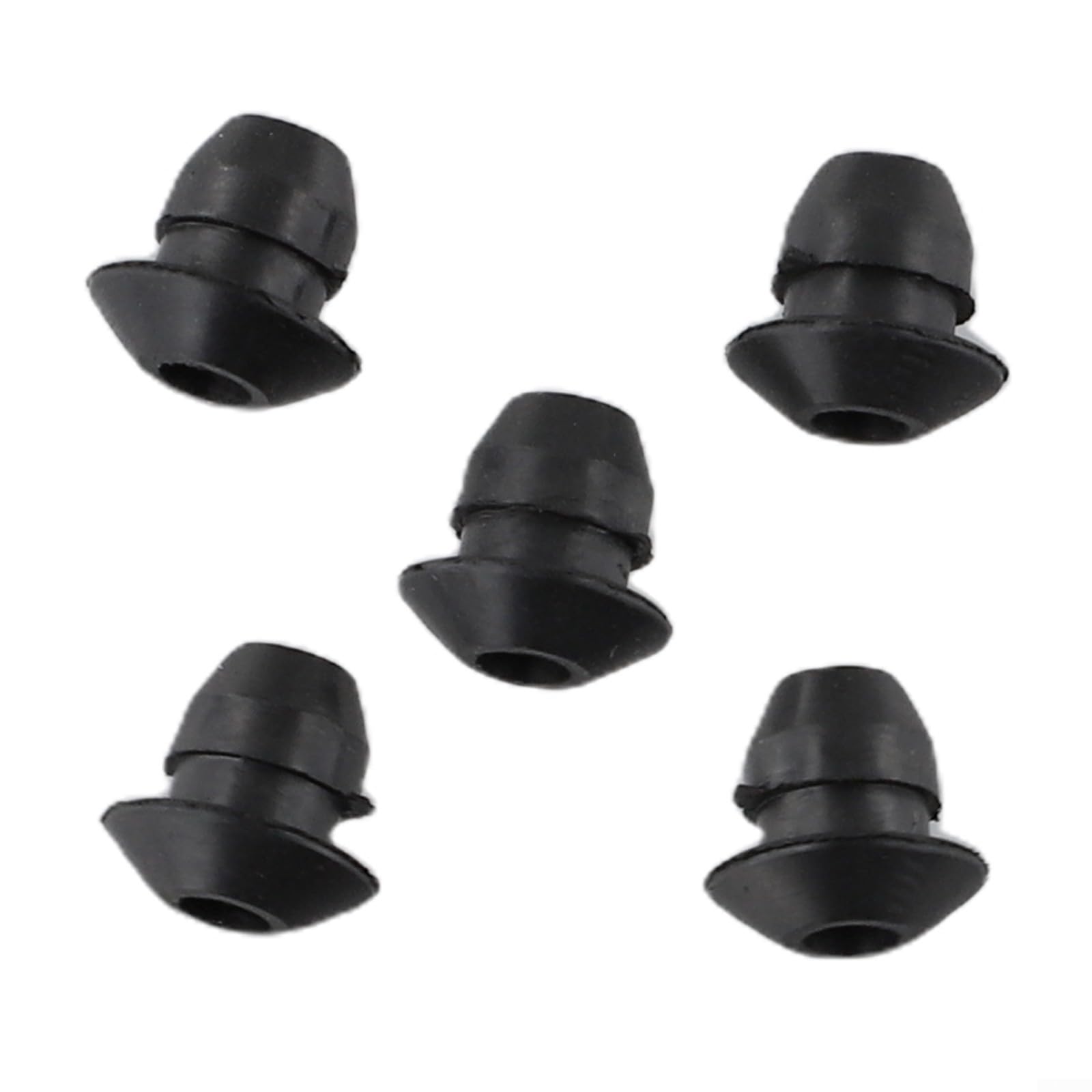 5-teiliges Kraftstofftank-Tüllen-Set 1 Loch x 9 mm, passend für BG75 FS40 HL75 TS460 Outdoor-Elektrowerkzeuge, Rasentrimmer, Vergaser-Teile von Honseadek