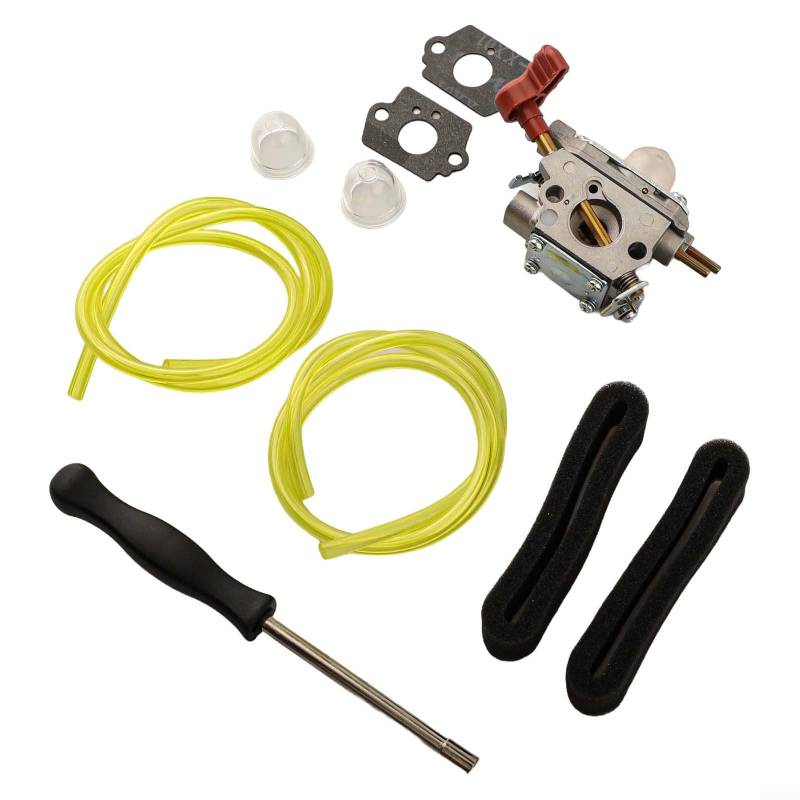 Hochleistungs-Vergaser-Kit für B215 200 mpf/430 cfm für 25 CC 2-Takt-Laubbläser für 751-15112A Laubbläser, kompatibel mit mehreren Modellen von Honseadek