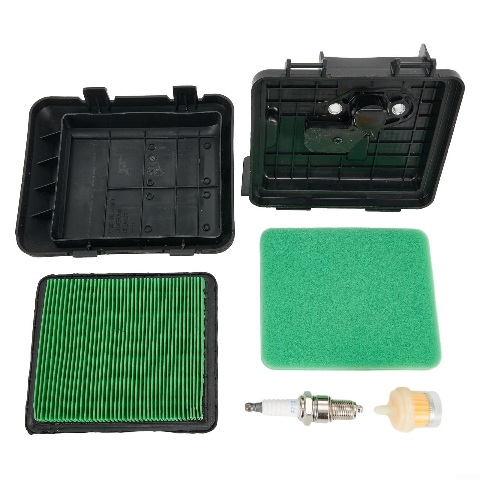 Honseadek Rasenmäher Luftfilter Set für GC135 GC160 GCV135 GCV190 HRB216 - Motorwartungsset mit Abdeckung, Vorfilter und Kraftstofffilter von Honseadek