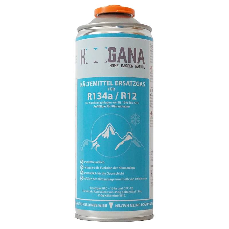Hoogana Kältemittel R134a Kühlmittel Klimamittel Ersatz Gas für R134a Auto A/C Klimaanlage von Hoogana