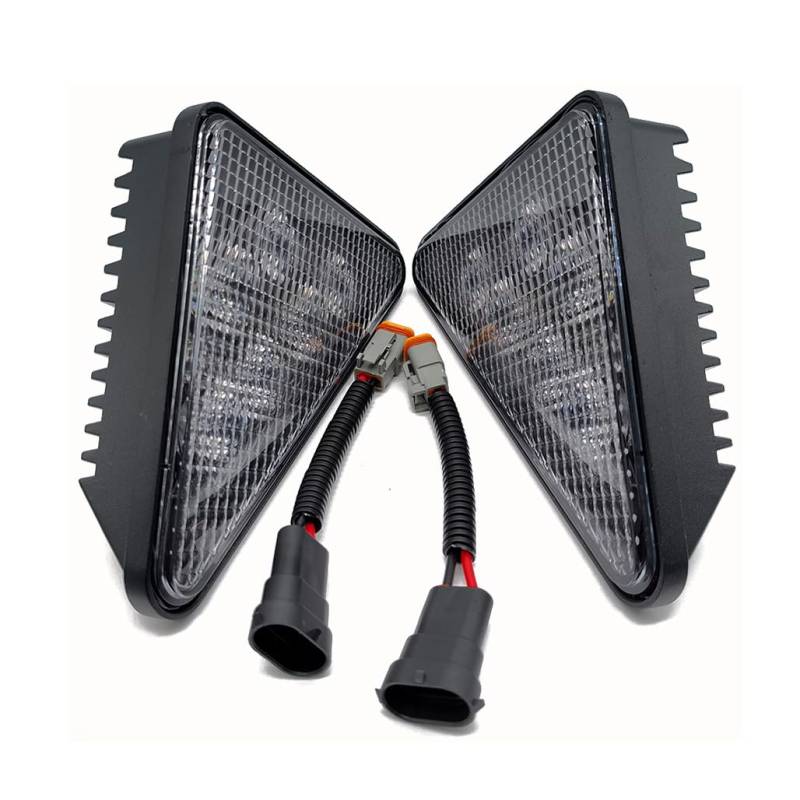 Hooma Led Scheinwerfer 12V Led Arbeitsscheinwerfer Kompatibel mit Bobcat 751 753 763 773 863 864 873 883 963 A220 A300 S130 S150 S160 S175 S185 S205 S220 S250 S300 S330 T140 T180 T190 T200 T320 von Hooma