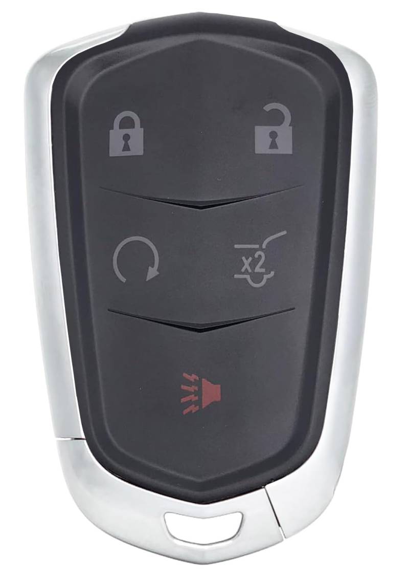 5-Tasten-Ersatzschlüssel-Abdeckung, passend für 2015–2019 Cadillac Escalade, Cts, SRX, XT4, XT5, ATS, STS und XD6 CT6 XT5 Keyless Entry Remote (1) von Horande