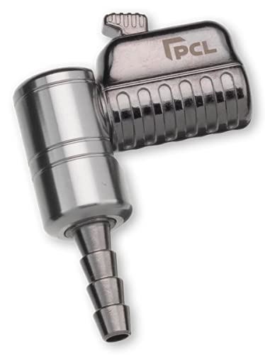 Reifenventilstecker One Clip pro Schlauchanschluss DN 8 PCL abgewinkelte Ausführung von Horn - Tecalemit
