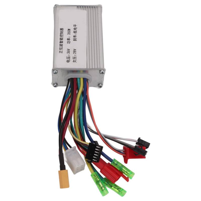 DC Motor Brushless Controller, Brushless Controller 36V 350W Langlebige Kabelanschlüsse für Elektroroller Fahrrad Dreirad von Hosit