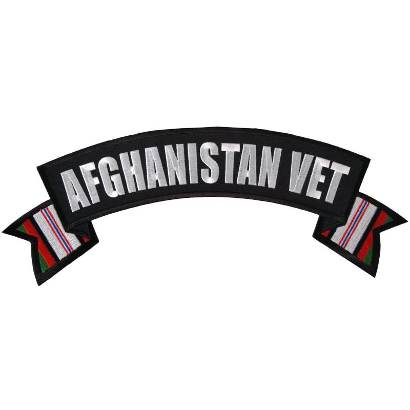 Hot Leathers Afghanistan Vet Patch (10,2 cm Breite x 2,5 cm Höhe) von Hot Leathers