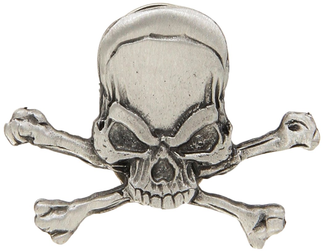 Hot Leathers PNA1155 Pirate Skull Biker Pin von Hot Leathers