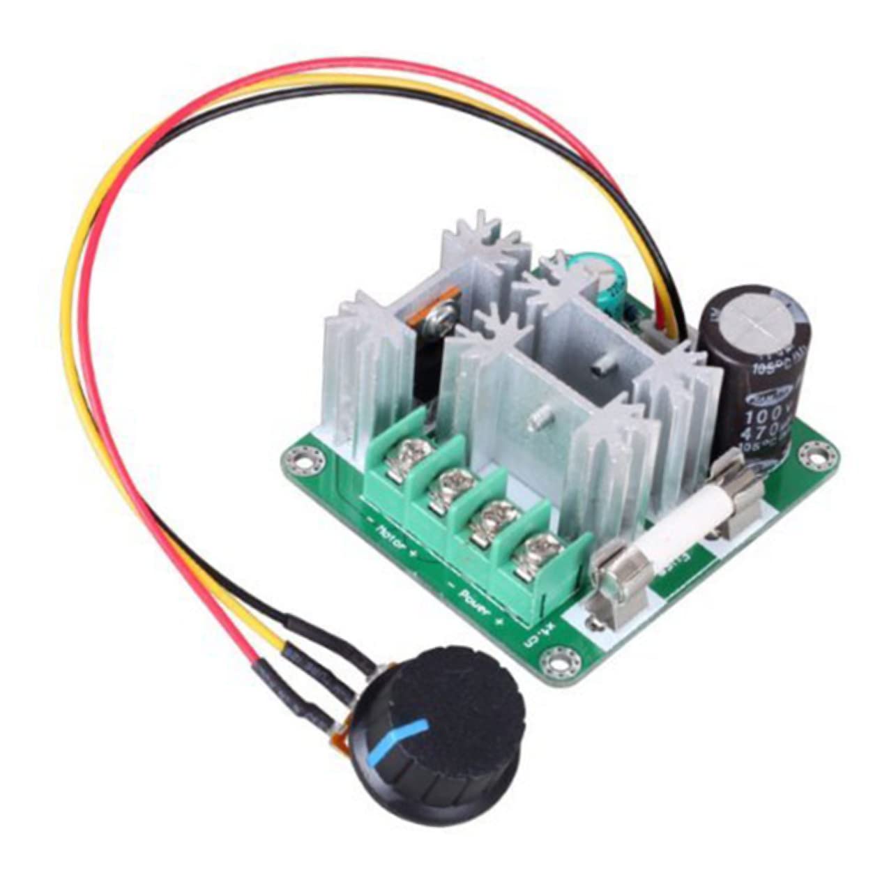 Housoutil DC Motor Pump Controller 6V 90V 15A PWM Regelung Für Elektromotoren Effektive Steuerung Für Luftmatratzenpumpen Und Elektrische Pumpen von Housoutil