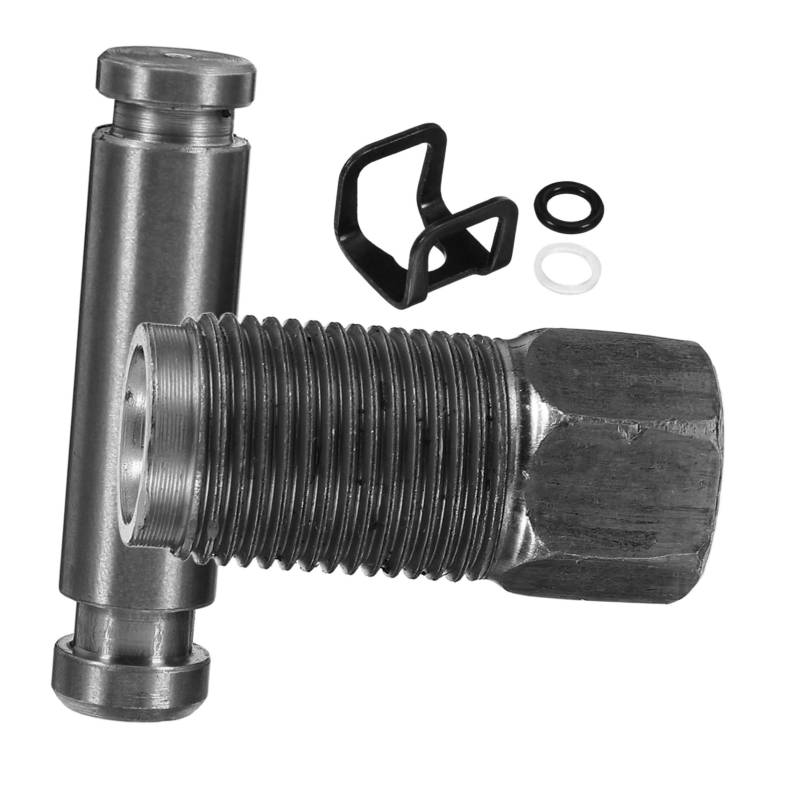 Housoutil Hydraulikzylinder Kolben Plunger Für Hydraulische Winden Und Jacks Zubehörset Mit 18mm Gewinde Für Ö Pumpen Und Plunger Teile 2 Tonnen Tragkraft von Housoutil