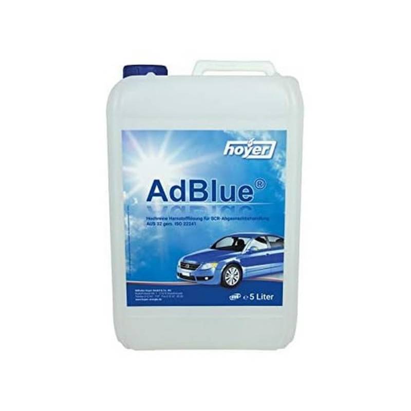 Hoyer AdBlue Hochreine SCR Harnstofflösung ISO 22241, 5 Liter von hoyer