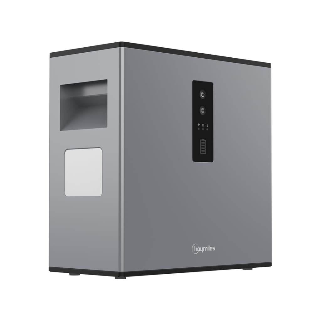 Hoymiles Solarspeicher 2240Wh für Balkonkraftwerk PLUG & PLAY Speicher für PV Anlage, 2,24 kW Stromspeicher Solarbank für Balkon Dach, kompatibel mit mehreren Micro Wechselrichter, IP65 Wasserdicht von Hoymiles