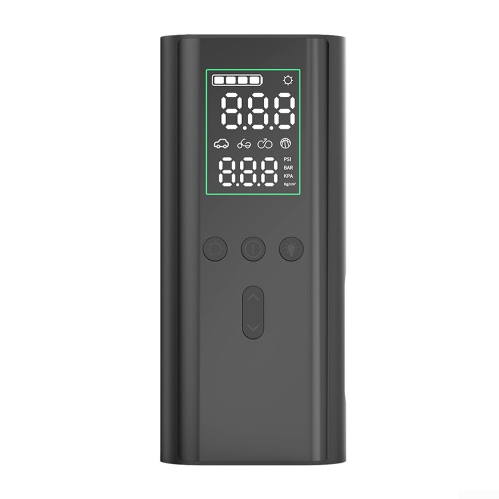 HpLive 150PSI Auto Tragbare Luftpumpe und Notstromversorgung, tragbare Auto Starthilfe mit Luftkompressor, Autobatterie Starter(6000 mAh) von HpLive