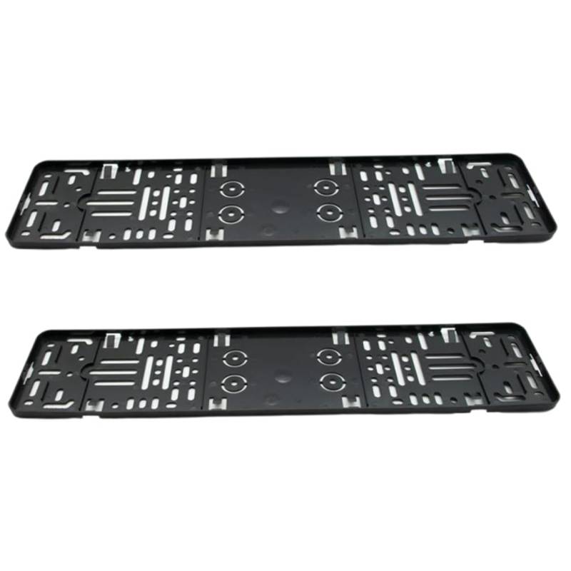 Nummernschild umfasst Auto Nummernschildhalter Silikon EU Auto Number Plate Frame Protective Covers 2pcs von Hperu