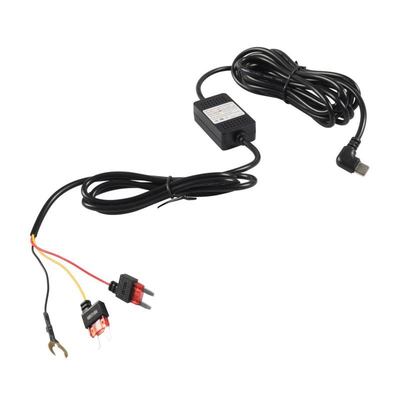 Dashcam Hardwire Typ C Hartdraht Sicherungen Für Dashcam 12V-24 V Bis 5V Auto DVR Kamera Ladungskabel 4 Sicherungen von Hrtyvhin