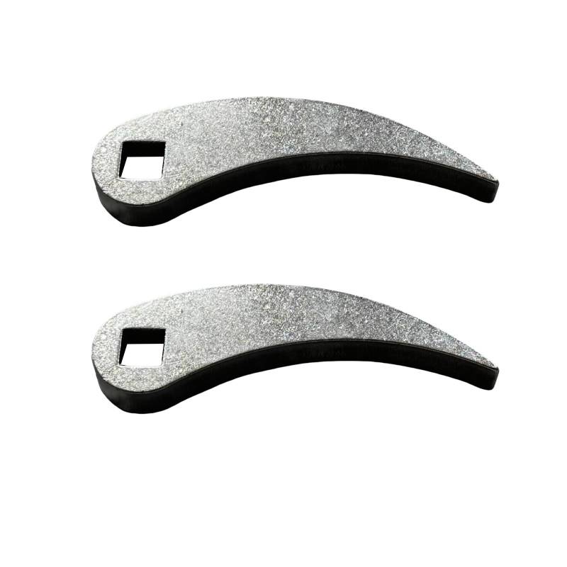 Hrtyvhin 2pcs Pry Tool Anpassung 1/2in Oder 3/8 Zoll Laufwerke Ratschenkrähe Adapter Kopf Werkzeug Schmelzadapter Head Auto Reparaturwerkzeuge von Hrtyvhin