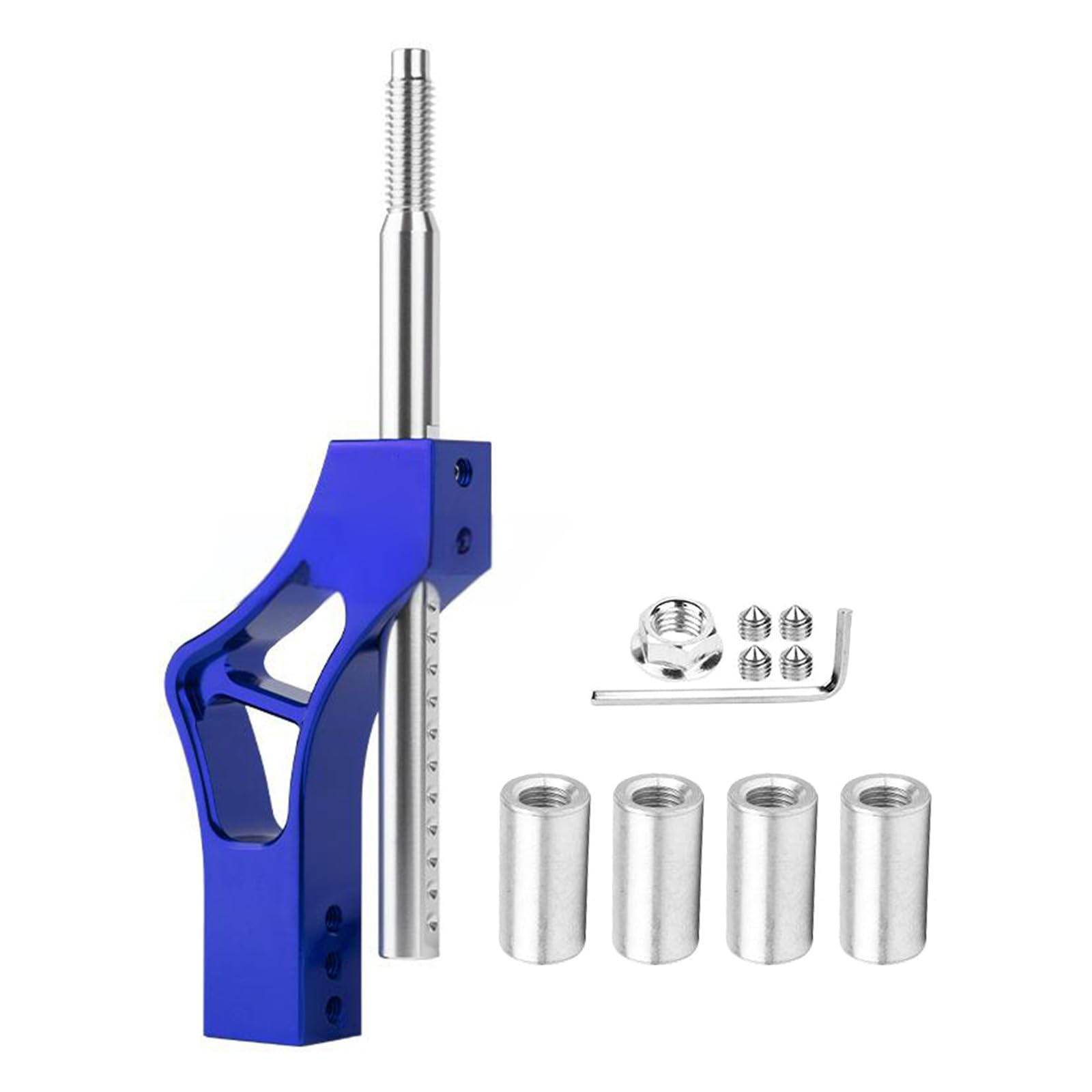 Hrtyvhin Einstellbare Auto Schaltknauf Verlängerung Allgemeine Passform Aluminium Schalthebelhebel Ergonomisch Für Verbesserten Fahrkomfort von Hrtyvhin