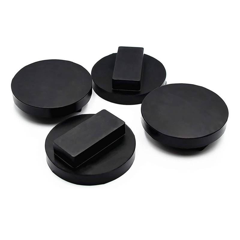 Hrtyvhin Gummi Pad Für Autolifter Stoßdichter Gummi Pad Schlupf Widerstands Gummi Gummi Gummi Gummi Kautierkissen 2/4pcs Für Fahrzeugbeschaffung von Hrtyvhin