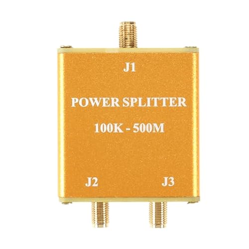 Hsdubygr Duplexer-Filter 100K-500MHz Leistungsteiler Combiner/Splitter 50Ω Hauptplatine mit Aluminiumgehäusefilter von Hsdubygr