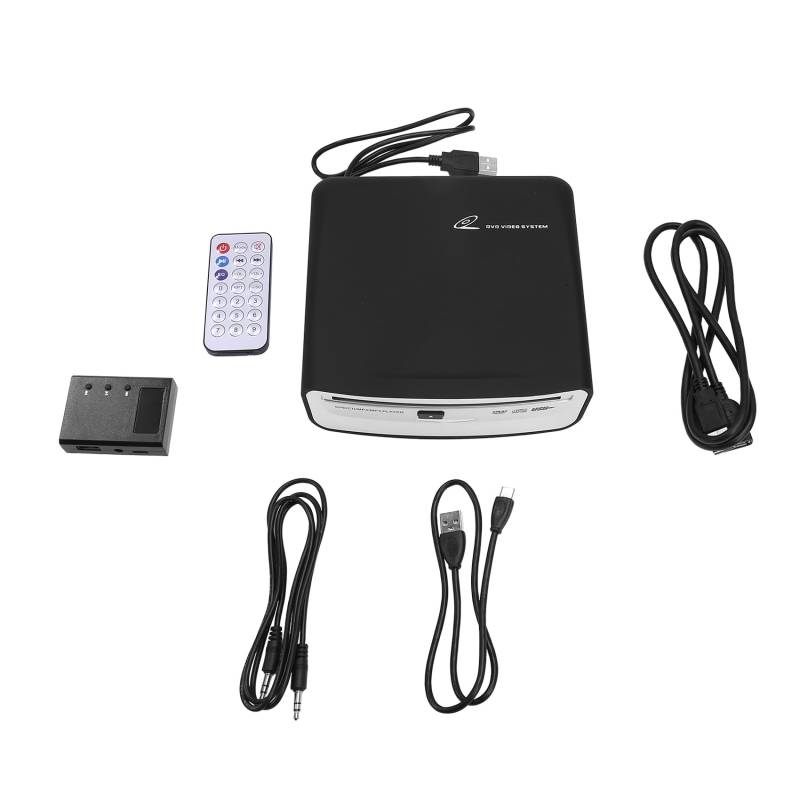 Hsdubygr Externe Stereo-Radio-Dish-Box Fürs Auto, CD/DVD-Player, USB-Schnittstelle mit AUX-Box für Android-Player, Radio-Zubehör von Hsdubygr