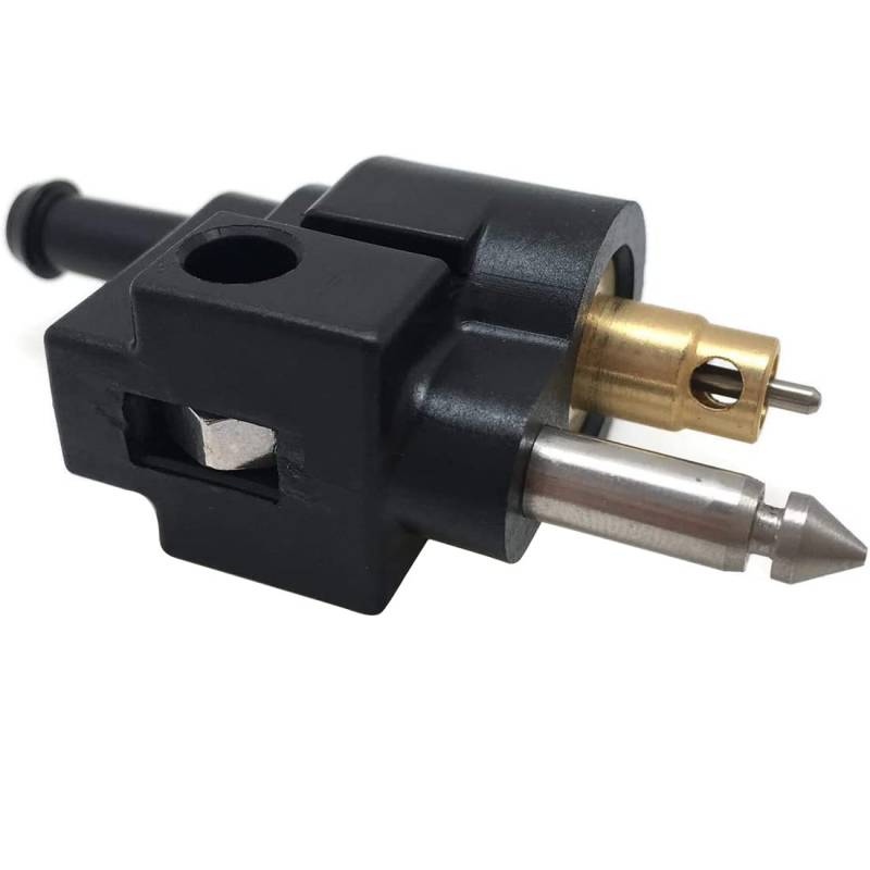 Hsthe Sea Kraftstofftank-Stecker, 1/4-Zoll-Kraftstofftank-Stecker, Verbindungsstück für Außenbordmotor (schwarz) von Hsthe Sea