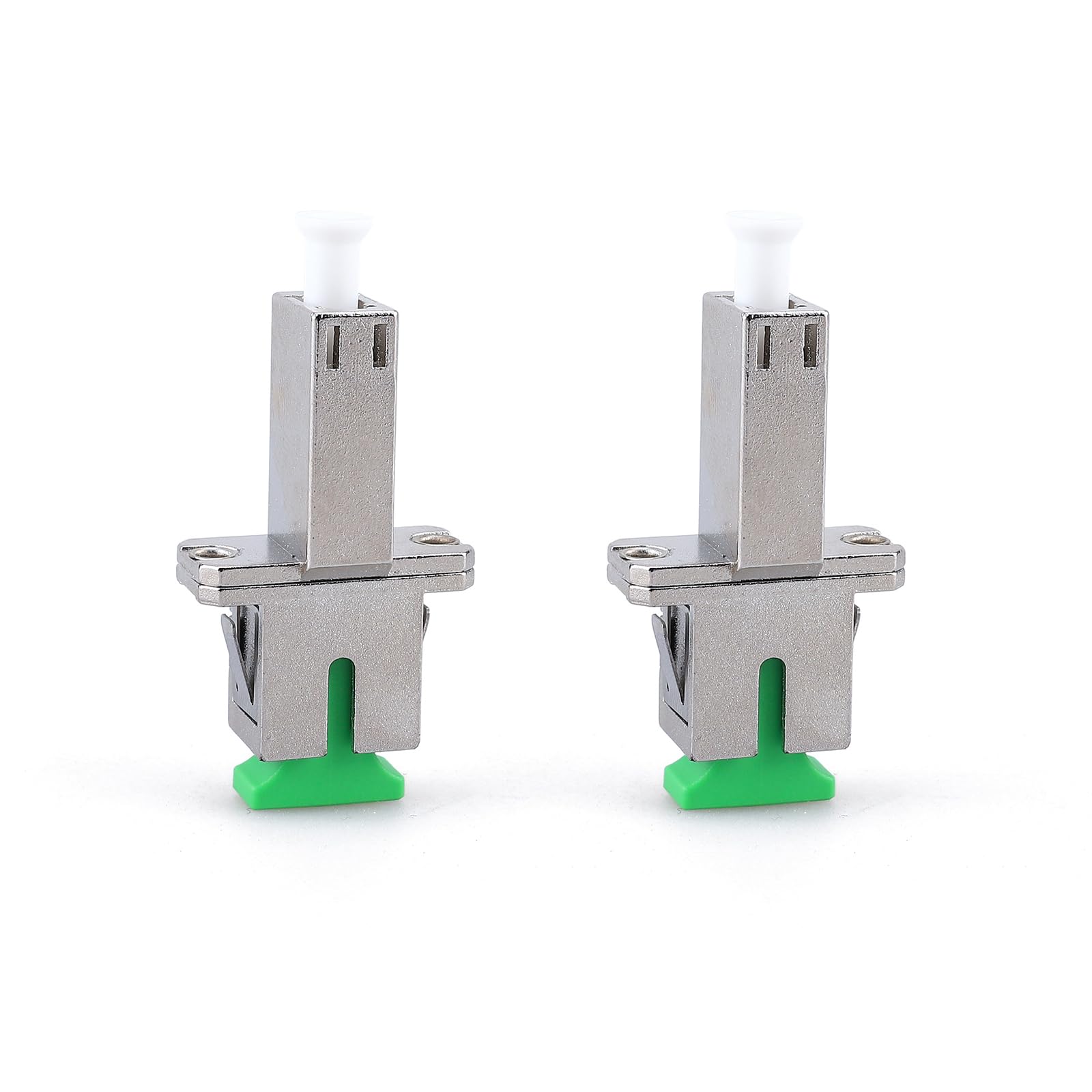 2 Stück Glasfaser Adapter, SC/APC Buchse auf LC/APC Stecker Singlemode, Lc auf SC Adapter, für dauerhafte und schnelle Glasfaserkopplung von Hsupez