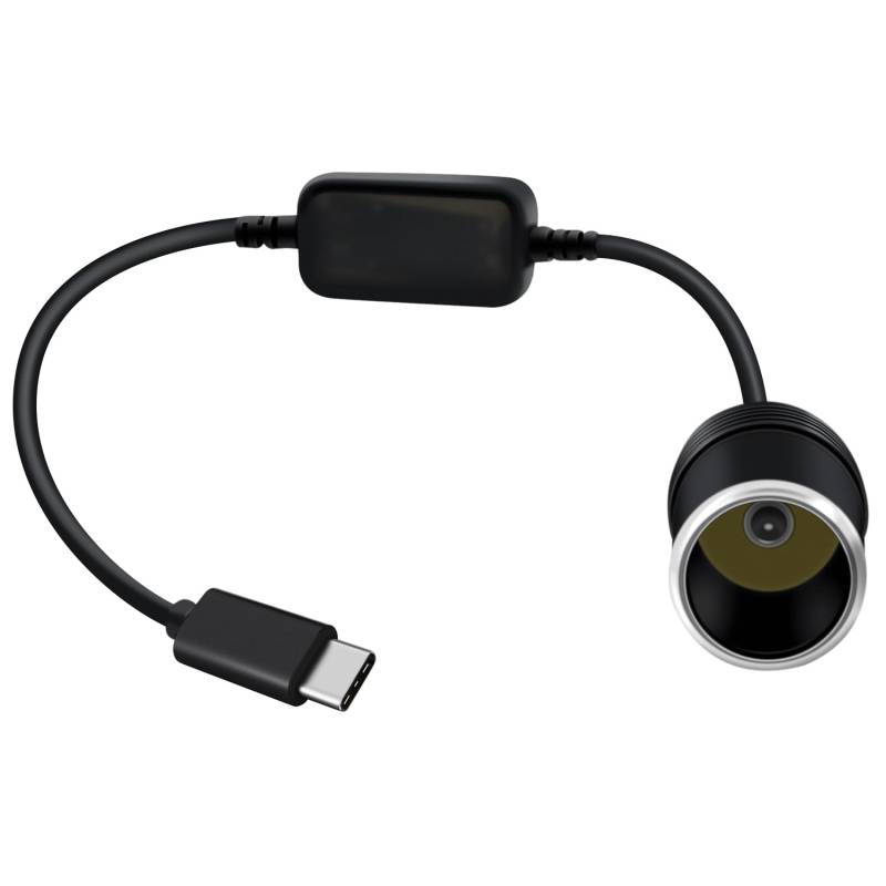 HuaLiSiJi USB C auf Zigarettenanzünder 12V USB C auf 12V Zigarettenanzünder für Driving Recorder DVR,GPS, Luftreiniger (USB C, 0.3m) von HuaLiSiJi