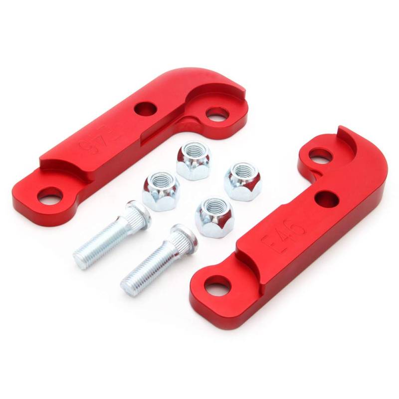 Drift Adapter Kit, Huamengyuan Drift Lock Kit Adapter der den Wendewinkel um 25% erhöht Drift Lock Kit Kompatibel mit 3er E46 1998-2006 Lenkarm von Huamengyuan