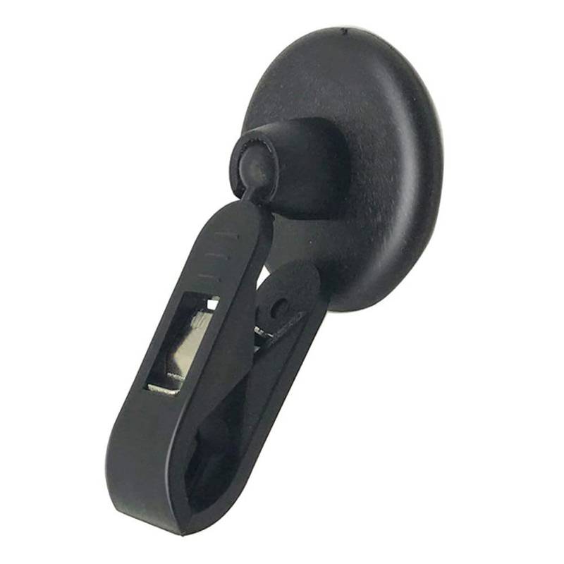 Huamengyuan Saugnapf Clip, Auto Windschutzscheibe Parkticket Halter Clip Parkscheinhalter mit Saugnapf Universeller Auto-Plastikkarten-Handtuchclip für Parkschein, Anwohnerparkausweis von Huamengyuan