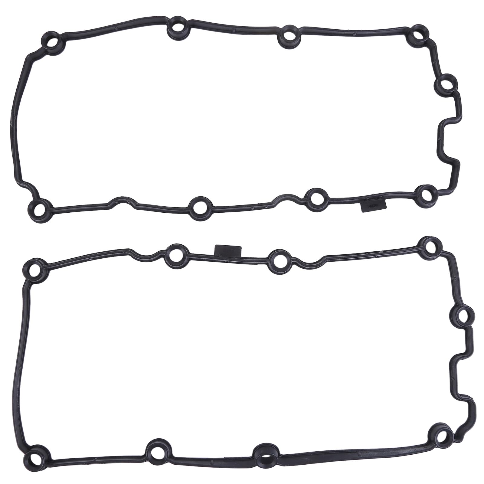 Huamengyuan Zylinderkopfdichtungen Dichtung Zylinderkopfhaube 1Paar Motorventildeckeldichtung Engine Valve Cover Gasket Compatible for A6 Replaces 059103483N 059103483M Zylinderkopfhaube von Huamengyuan