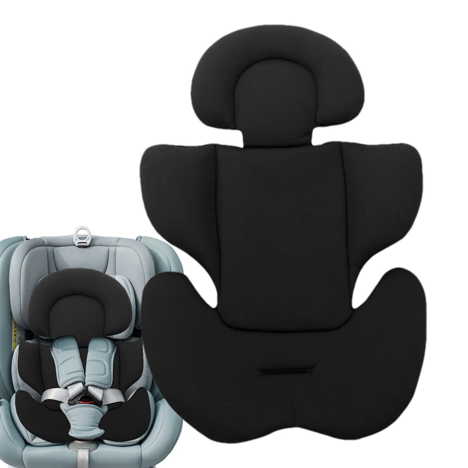 Einlage Für Babyautositze, Kinderwageneinlage, Extra Weiches Kissenpolster Für Autositzeinlage, Sitzeinlage Für Kinderwagen, Babysitzkissen Für Babytragetasche,Kopf- Und Körperstütze Für Kleinkinder von Huasean