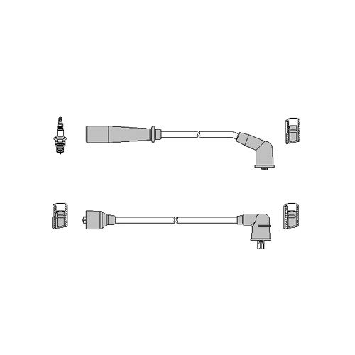 HÜCO 134120 Zündkabelsatz für Daewoo von Hüco