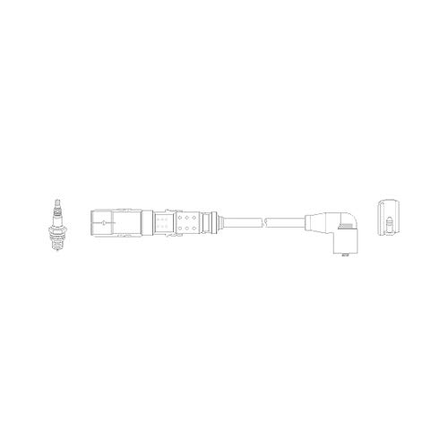 HÜCO 134791 Zündkabelsatz für Audi, Seat, Skoda, VW von Hüco