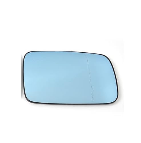 1/2 Stück Auto Blau Weitwinkel Spiegelglas for 3 Coupe E46 (1999-2006), 7 E65 E66 E67 (2002-2008) 51167028427, 51167028428(Right) von Huhpa