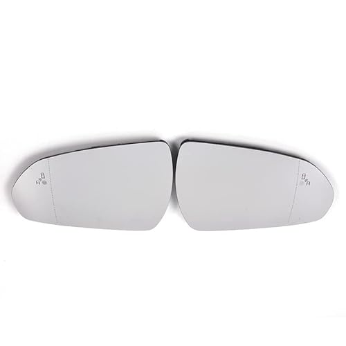 1/2 Stück Auto Warnung toter Winkel beheiztes Spiegelglas for HYUNDAI I30 (2017+) ab(Left and right) von Huhpa