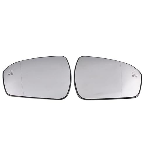 1/2 Stück Autoersatz beheiztes Warnspiegelglas for Mondeo 2015 16 17 18(Left and right) von Huhpa