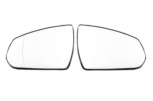 1/2 Stück Spiegelglas for Cadillac SRX 2009 2010 2011-2015 Autozubehör Rückspiegellinsen Außenseite reflektierende Glaslinse mit Heizung(2PCS left and right) von Huhpa