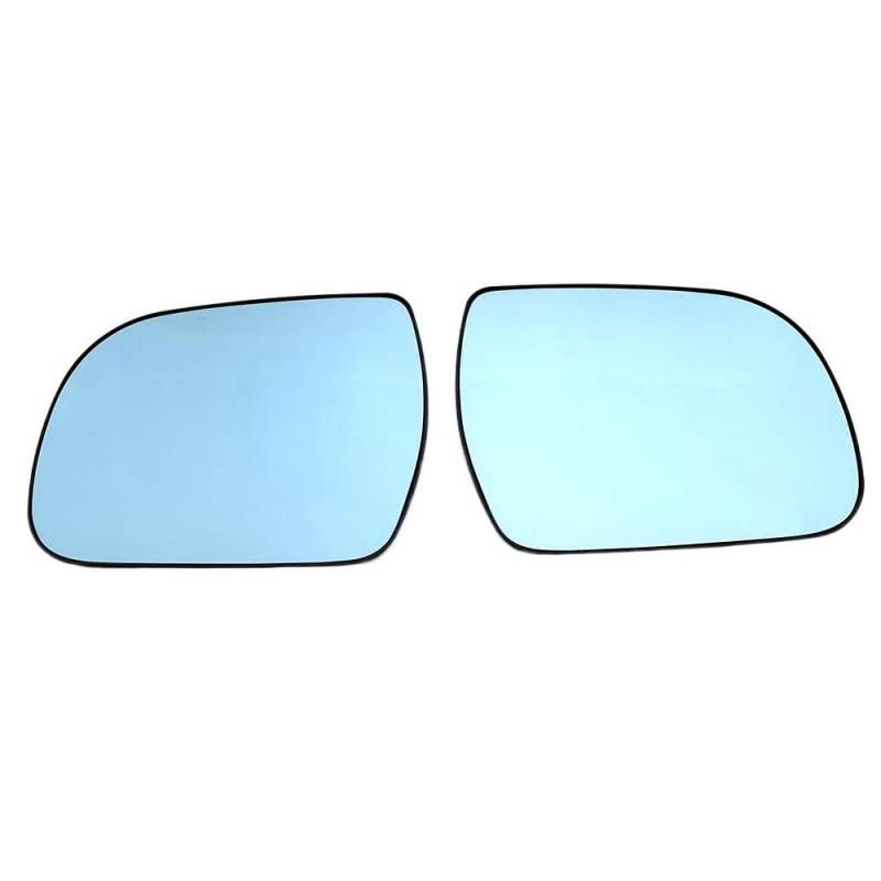 1/2 stücke Auto Konvex Beheizt BLAU Spiegelglas for Sienna 2011 2012 2013 2014 2015 2016 2017 2018 2019(Left and right) von Huhpa