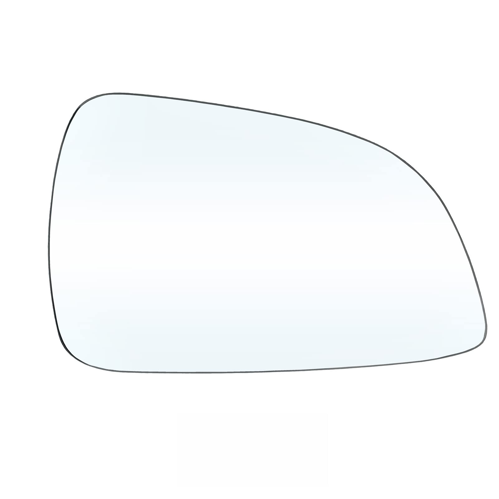 Glas beheizt konvexrearview Rückansicht mit Platte for Opel/Vauxhall Astra H 2009-2011 2011g Linker rechter Seitentürflügelspiegel(Right) von Huhpa