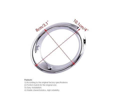 Huhpa 2048850674 Auto vorne rechts Stoßstange Nebelscheinwerfer Abdeckung passend for Mercedes Benz C-Klasse W204 C300 C350 2008 2009 2010 2011 von Huhpa