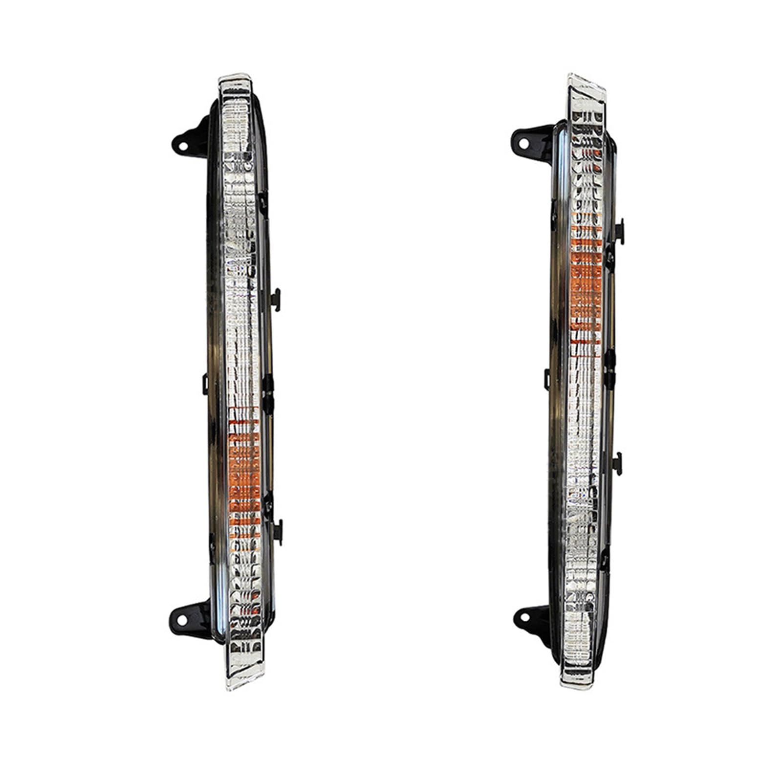 Huhpa Auto links rechts vorne Stoßstange Fahrt Daytime Running Light Nebel Lampenabdeckung for Audi Q7 2006-2009 4L0953041C-4L0953042C(Left and Right) von Huhpa