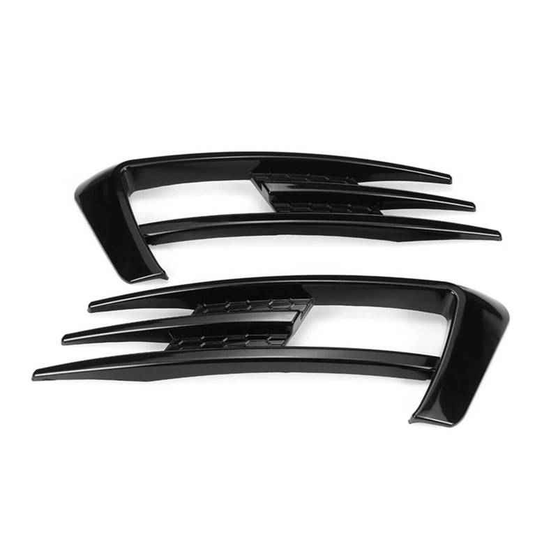 Huhpa Gloss Black Auto Stoßfänger Nebel Leichtkühlerabdeckung Trim for Golf 7 MK7 2013-2017 von Huhpa