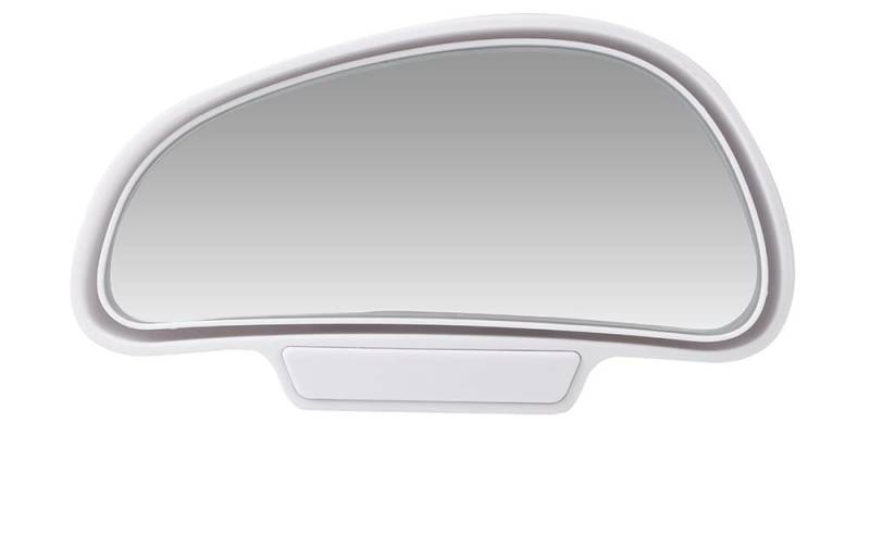 Konvexes Glas Auxiliary Mirror Car Rückspiegel Blind Spot Dead Angle Snap Way for Parkenassistent Automobilzubehör(White) von Huhpa